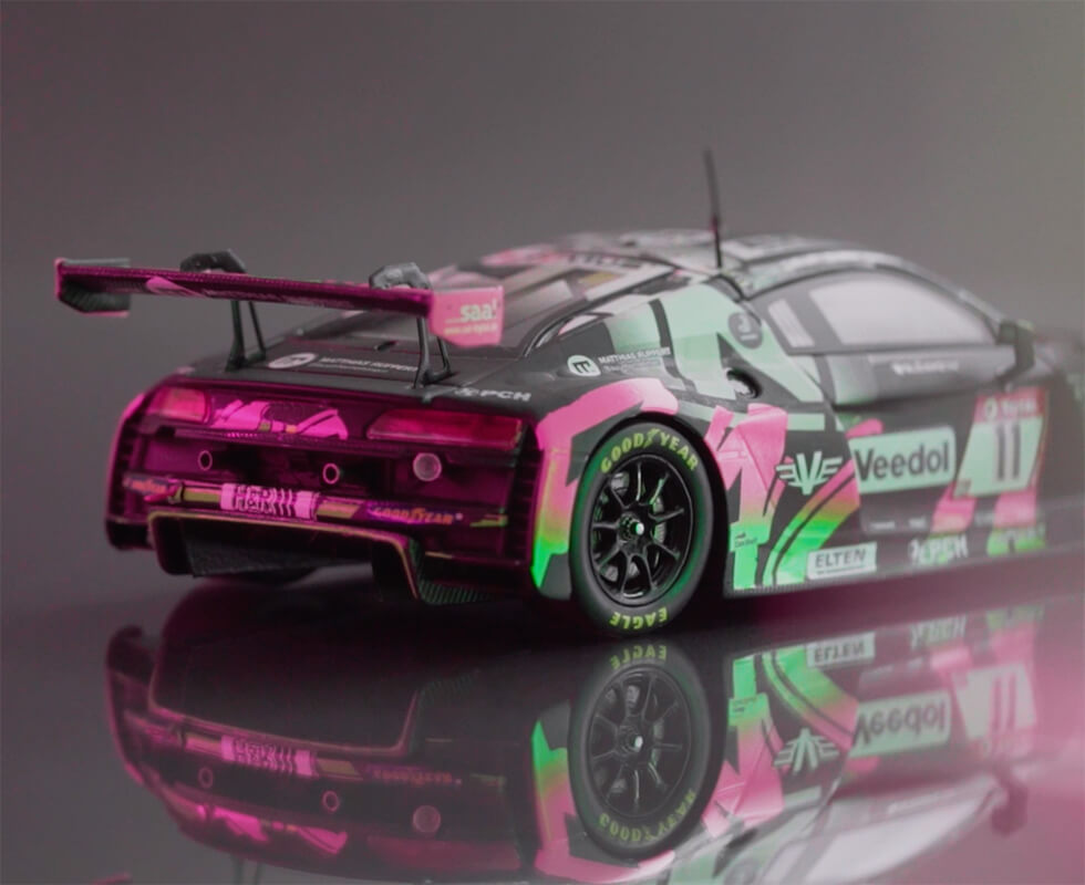 Audi R8 Ironforce-Design Hinteransicht