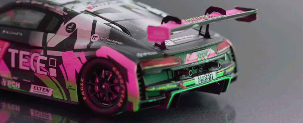 Audi R8 Ironforce-Design Hinteransicht